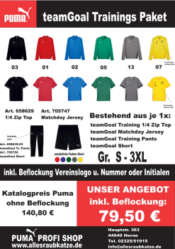 teamGoal Trainingspaket Senior